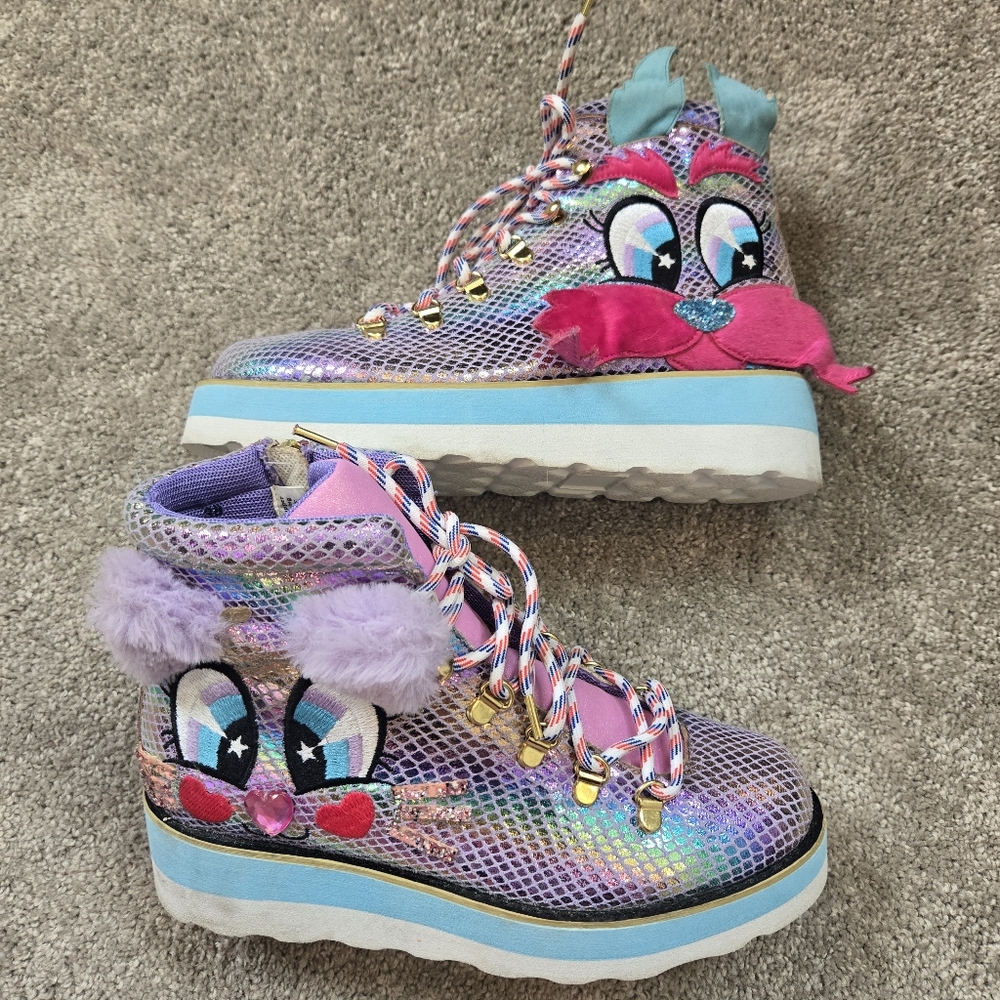 Irregular Choice Kitty Walk Sneakers 39 8